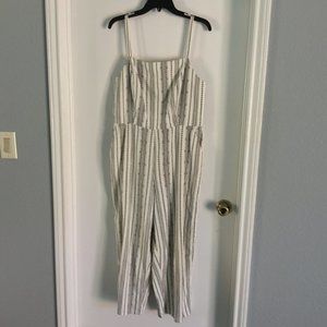 Linen blend summer jumper size LG